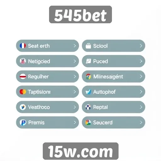 Métodos de pagamento aceitos pelo site 545bet